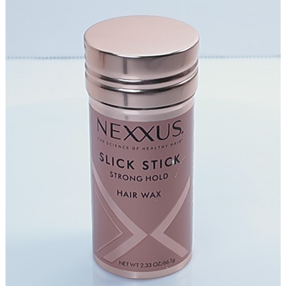 Nexxus Strong Hold Hair Wax Slick Stick for Slicked-Back Look with StyleProtect